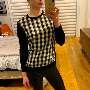 EQUIPMENT wool and silk sweater